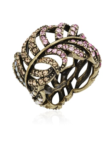 Lulu & Jane Ring aus Metall-Legierung in bronze