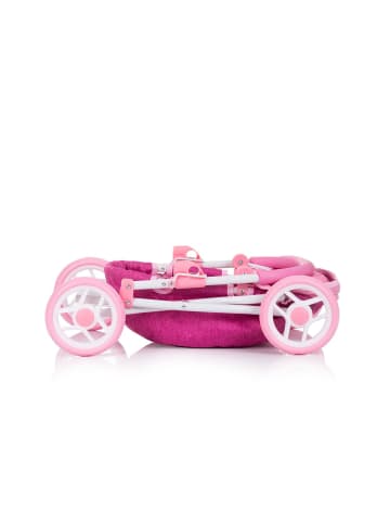 Chipolino Puppenwagen Daisy klappbar in rosa