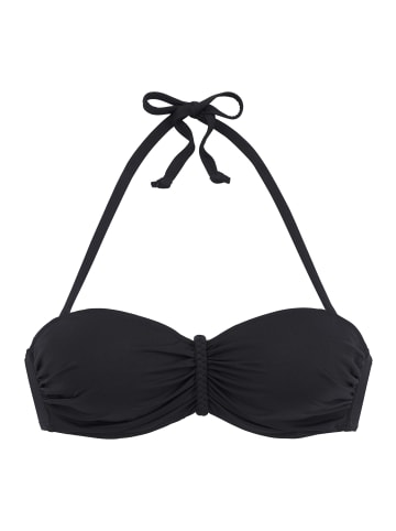 Buffalo Bügel-Bandeau-Bikini-Top in schwarz