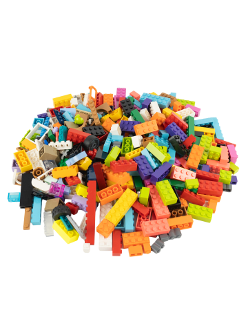 LEGO 200 Bausteine + 200 Sondersteine 400 Stück - ab 3 Jahren in multicolored