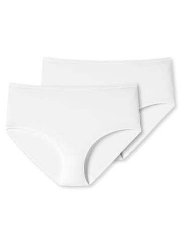Schiesser Slip 2er Pack in Weiß