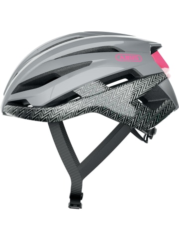 ABUS Fahrradhelm StormChaser in zigzag grey