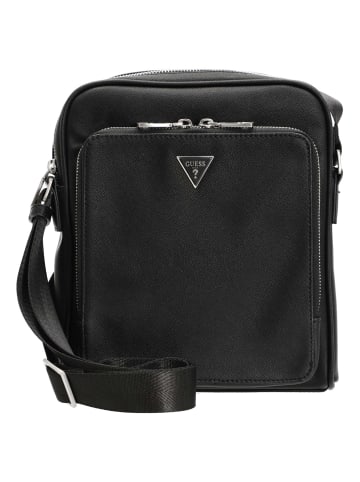 Guess Milano Top Zip - Umhängetasche 24 cm (black) in schwarz