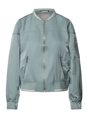 Street One Satin Blouson in Blau
