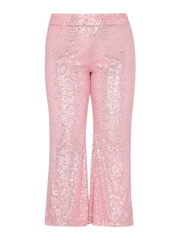 faina Plus Size Pants in Pink