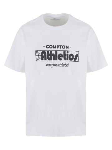 Mister Tee Mister Tee Compton Athletic Club Oversize Tee in white