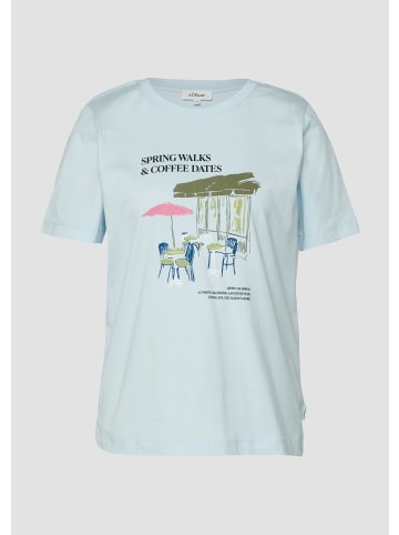 s.Oliver T-Shirt in 51D1_hellblau