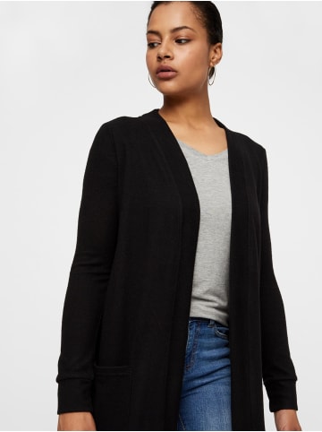 Noisy may Langarm Cardigan mit Vordertaschen NMCITY in Schwarz