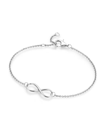 Smart Jewel Armband Mit Infinity Mittelteil in Silber