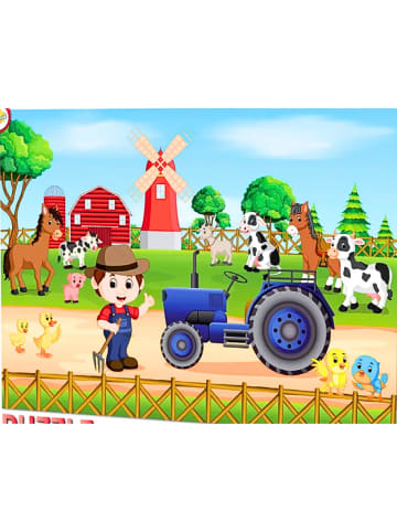 Toy Universe 50tlg. Kinderpuzzle Bauernhof in Bunt