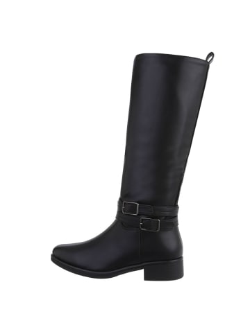 Ital-Design Stiefel in Schwarz