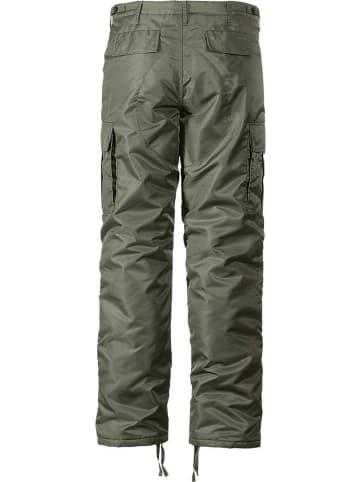 Brandit Cargohose "Thermo Pants" in Grün