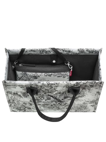 Reisenthel Daily Shopper - Shopper 42 cm (smiley grey) in jacquard grey