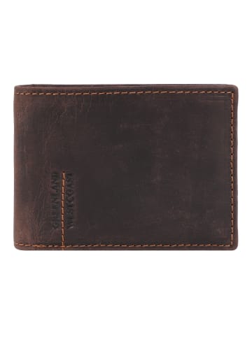 Greenland Nature Westcoast Geldbörse Leder 10,5 cm in Sattel