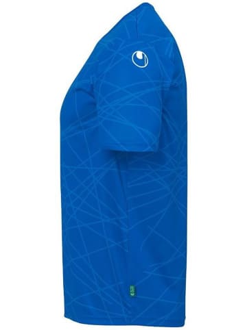 uhlsport  Sportshirt "Prediction Shirt Kurzarm" in Blau