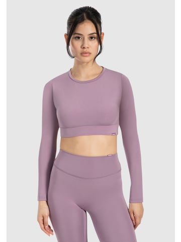 SMILODOX Longsleeve Tisha in Lila