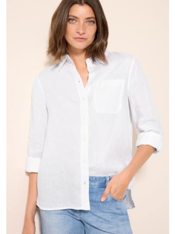 Cecil Langarmbluse in white