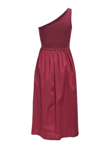 ONLY Kleid in Ruby Wine