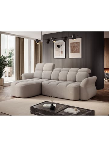 MF Design Benny Recamiere Links in Beige -  (L) 185 x (B) 301 x (H) 115 cm