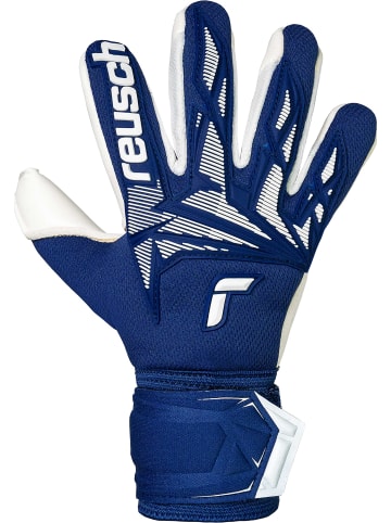 Reusch Torwarthandschuhe Attrakt Freegel Gold X Support Jr in 4414 premium blue/white