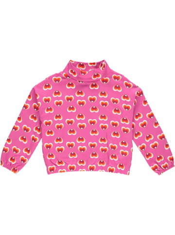 Fred´s World by GREEN COTTON Sweatshirt in Fuchsia/mandarin/lollipop