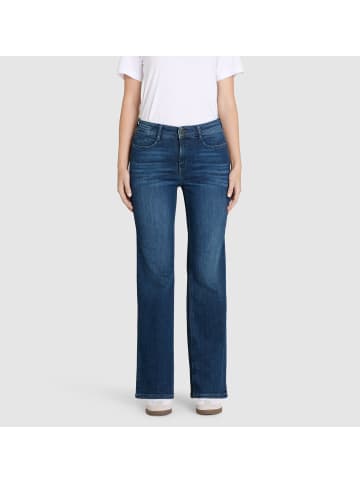 MAC HOSEN Jeans Laura Flared in blue stone