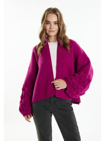 IZIA Cardigan in Beerenpink