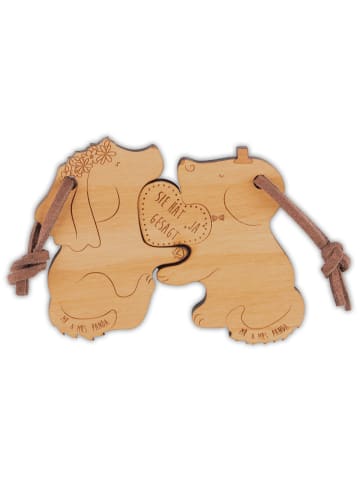 Mr. & Mrs. Panda Partner Schlüsselanhänger Hund Hochzeit ohne Sp... in Keine Angabe