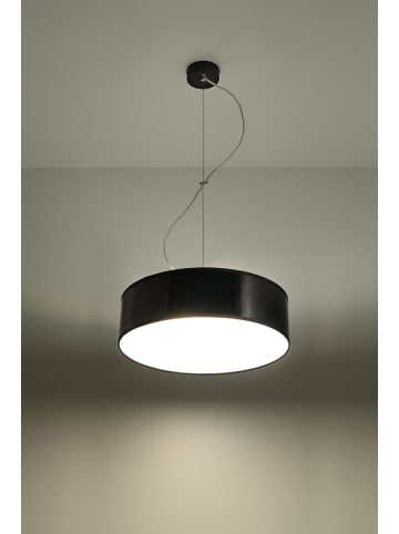 Nice Lamps Hängeleuchte ATIS 35 in Schwarz (H)111cm ø35cm