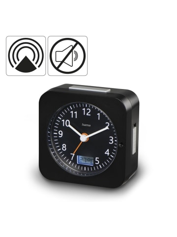 Hama Wecker Funkwecker "Multi", Schwarz
