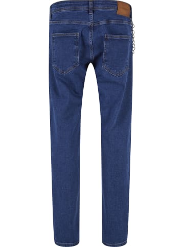 2Y Premium Tapered Jeans in blue