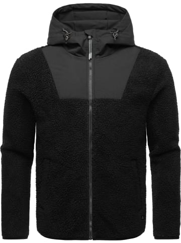 ragwear Fleecejacke Adar in Black