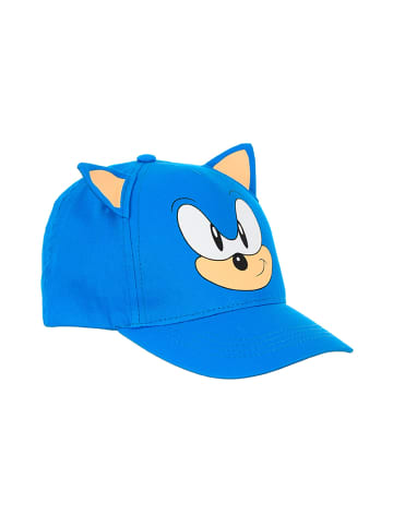 Sonic Kinder Cap Blau mit 3D-Ohren in Blau