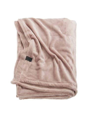Schöner Wohnen Kollektion Kuscheldecke SMOOTH in Rose