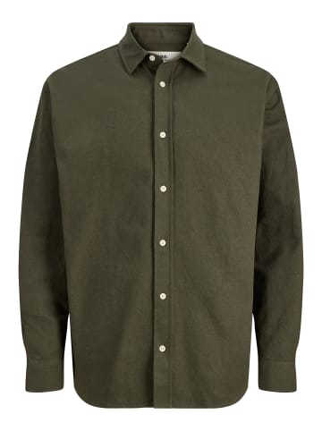 Jack & Jones Flanellhemd in Beetle 1