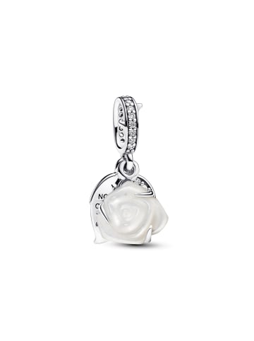 Pandora Silber Charm Rose