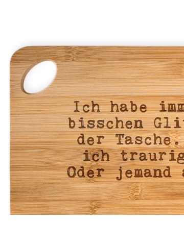 Mr. & Mrs. Panda Holzbrett Ich habe immer ein... mit Spruch in Braun