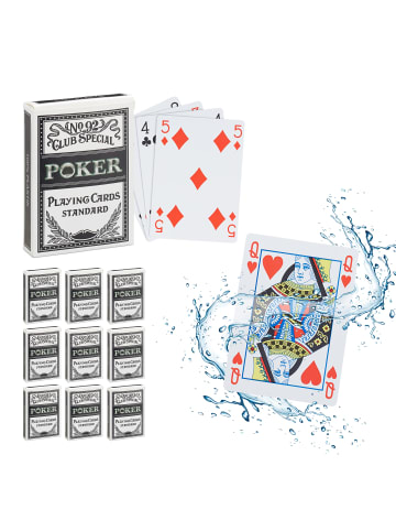 relaxdays 540x Pokerkarten in Bunt