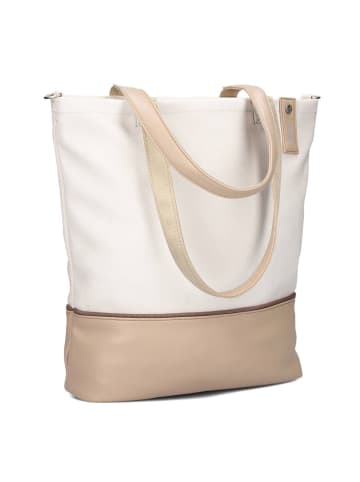 Zwei Jana Schultertasche 37 cm oat