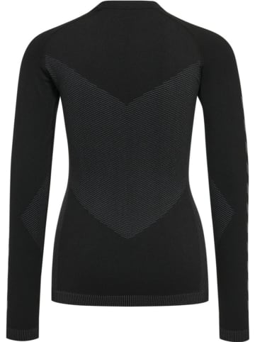 Hummel Kinder Sportshirt in Schwarz