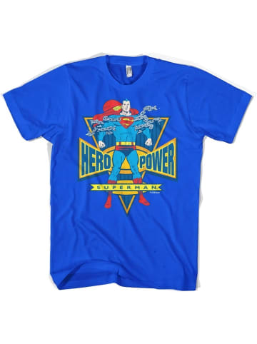 Superman T-Shirt in Blau