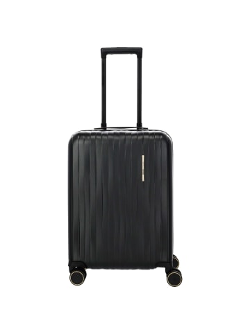 travelite BARBARA Novelty - 4-Rollen-Kabinentrolley S 55 cm (schwarz) in schwarz