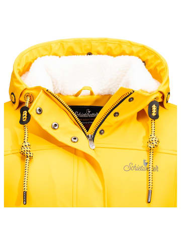 SCHIETWETTER Regenjacke Goldfell Gerda in yellow