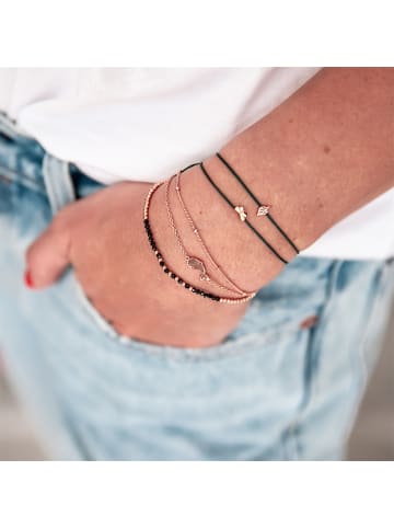 Glanzstücke München Armband Wal Sterling Silber in roségold