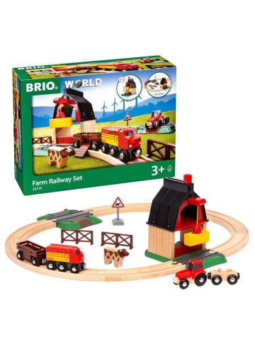 Brio Brio Aktionsspiel Bahn Bauernhof Set in bunt
