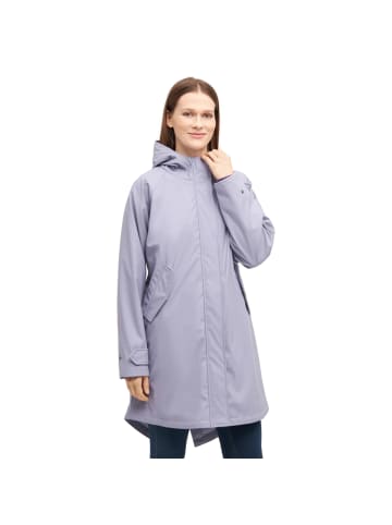 Derbe Friese Traveby Plain Regenmantel in lavender gray