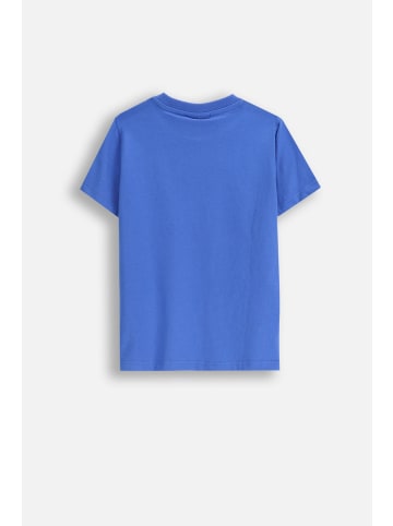 Coccodrillo T-Shirt mit kurzen Ärmeln in kobaltblau
