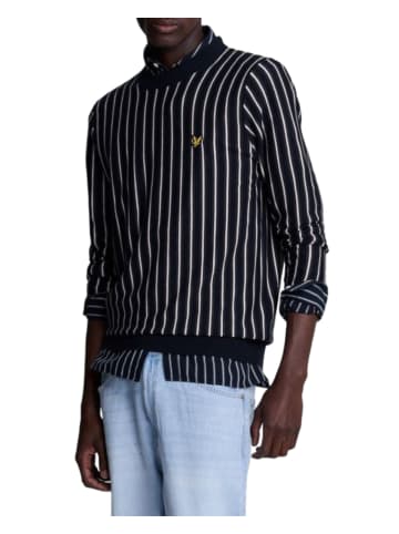 Lyle & Scott Strickpullover in Dunkelblau