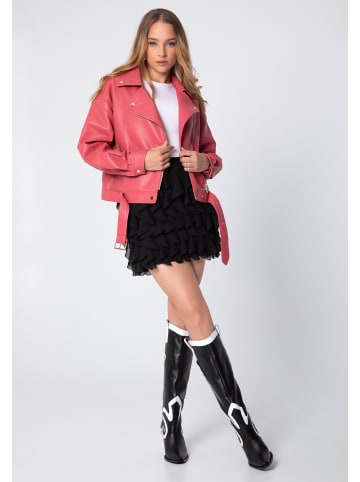 Wittchen WITTCHEN Faux leather jacket. in Rosa