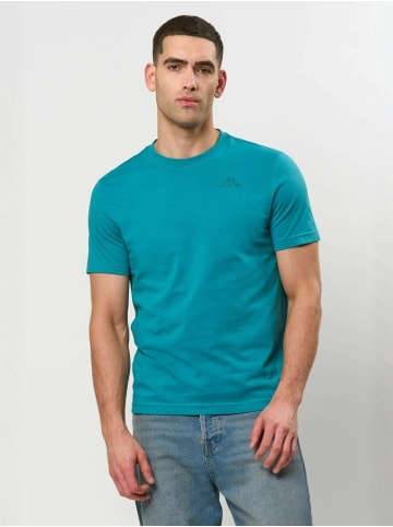 Kappa T-Shirt KMLogo in white-clay ginger-green